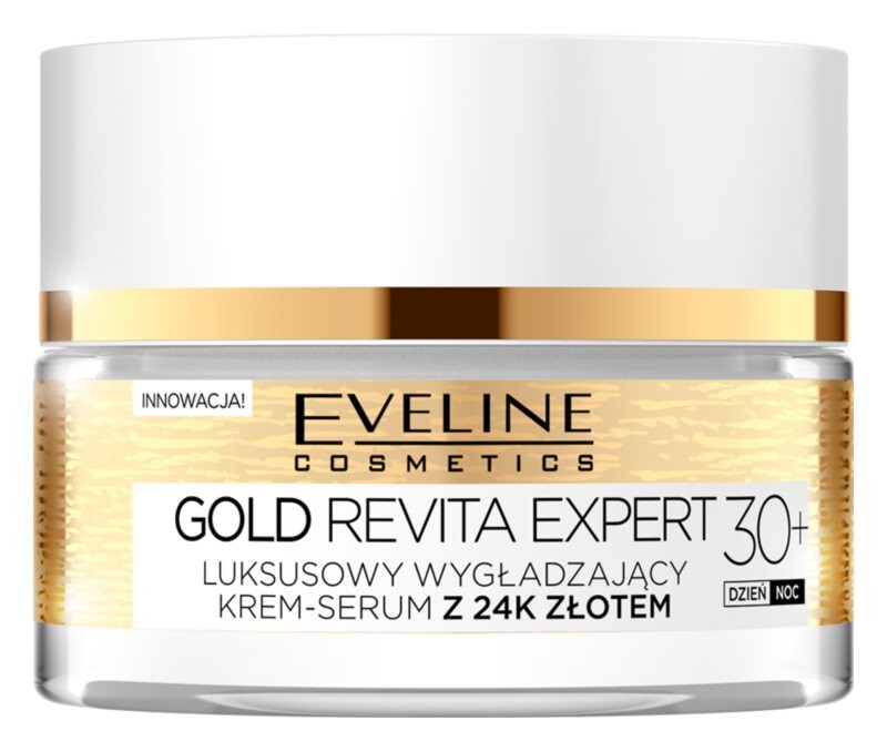 

Укрепляющий разглаживающий крем с золотом Eveline Cosmetics Gold Revita Expert