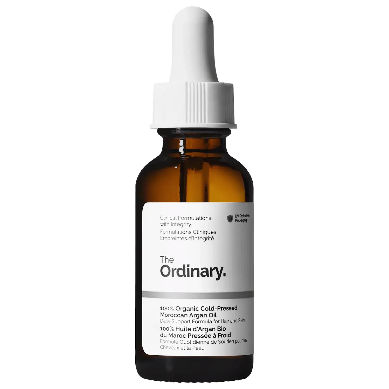 Масло для лица и волос 30 мл с аргановым маслом The Ordinary
