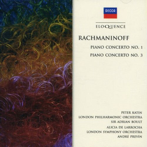 

CD диск Rachmaninov / Katin / Larrocha / Lso / Previn: Rachmaninov: Pno Ctos Nos 1 & 3