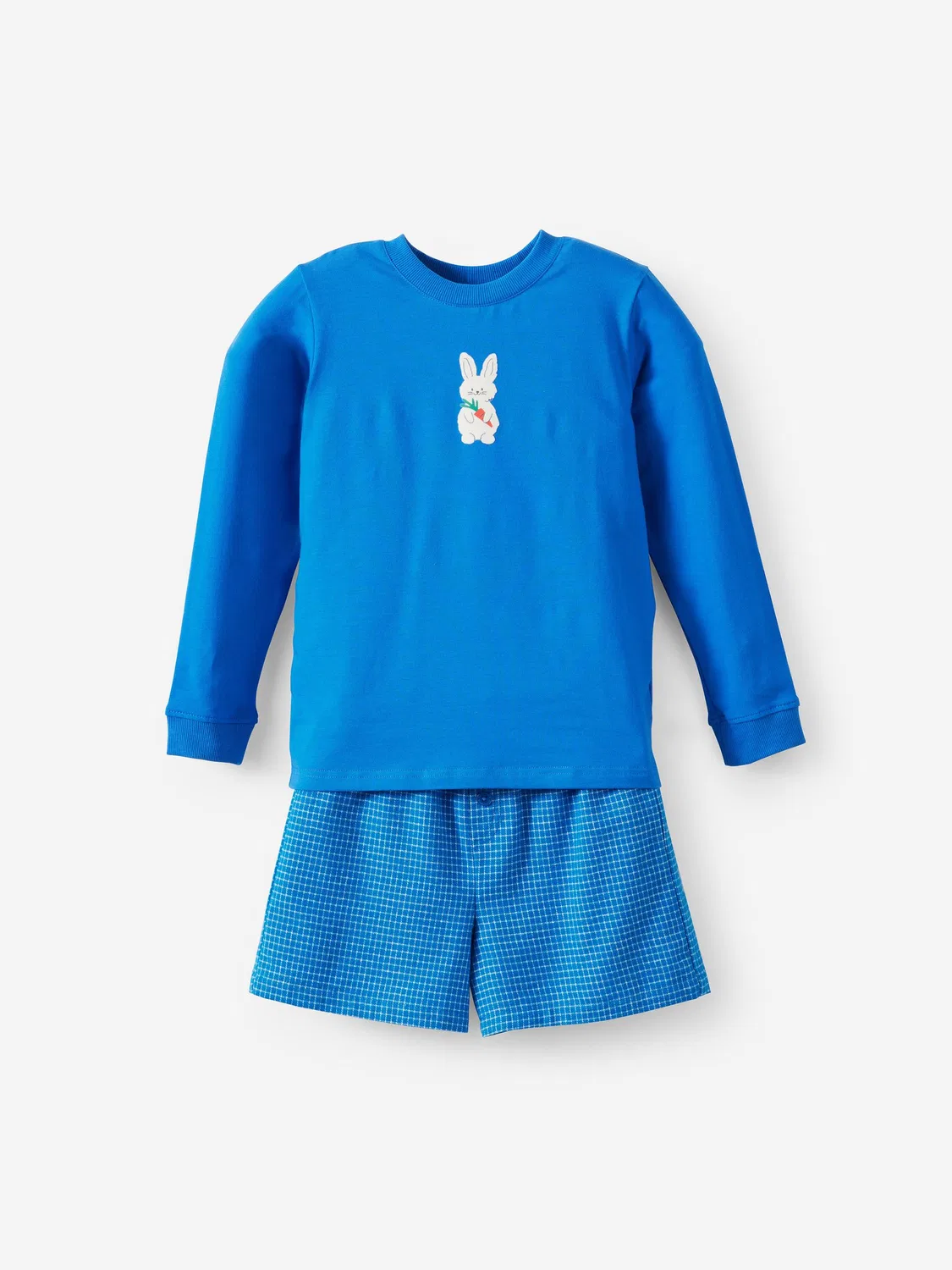 Пижамный набор, с длинным и коротким рукавом, Cute Bunny Cotton On, синий