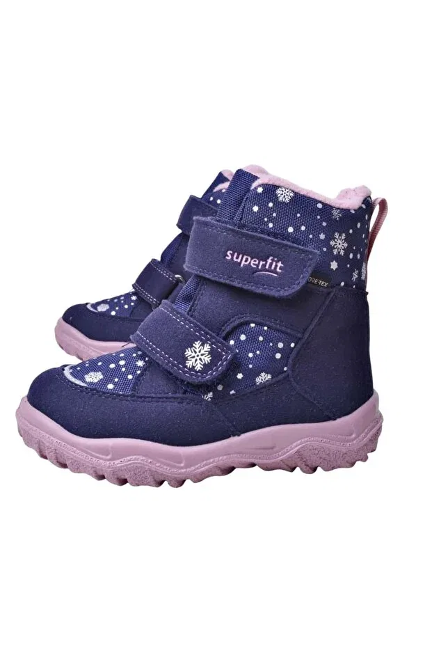 Детские ботинки для девочек шерстяные Superfit, Purple — фото 4