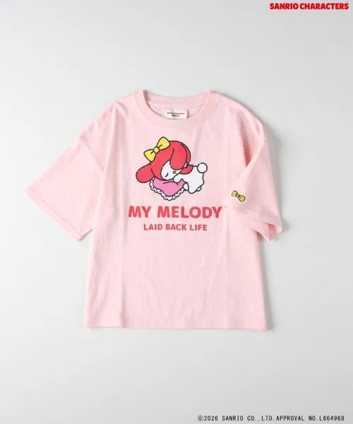 Детская футболка с принтом Sanrio Characters Right-on, Pink