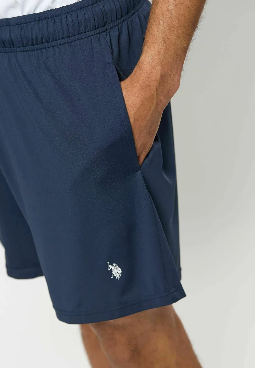 Шорты Umdian - спортивные штаны U.S. Polo Assn., Dark Sapphire — фото 4