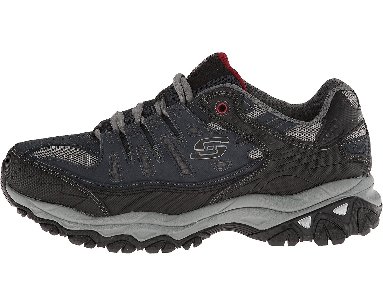 

Кроссовки Skechers Afterburn M. Fit, темно-синий/черный/серый