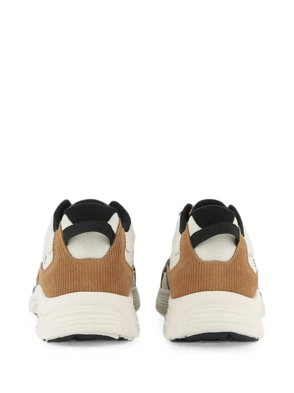 Кроссовки с вельветовыми вставками Boss Kidswear, бежевый — фото 3