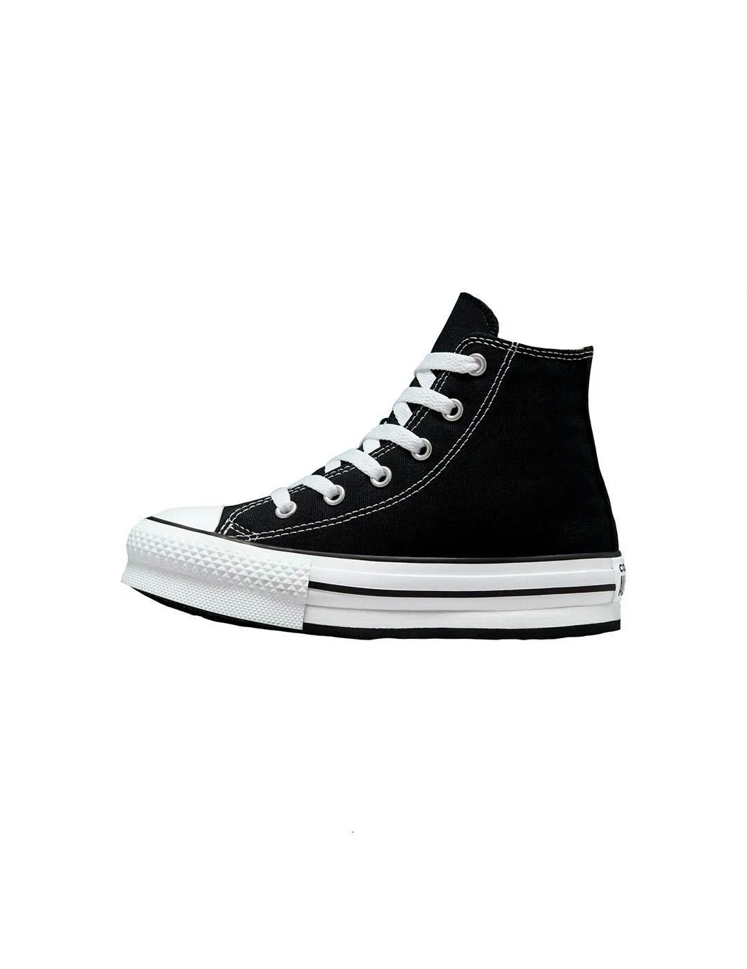 Детские кеды Converse All Star Lift Platform, Черный — фото 2