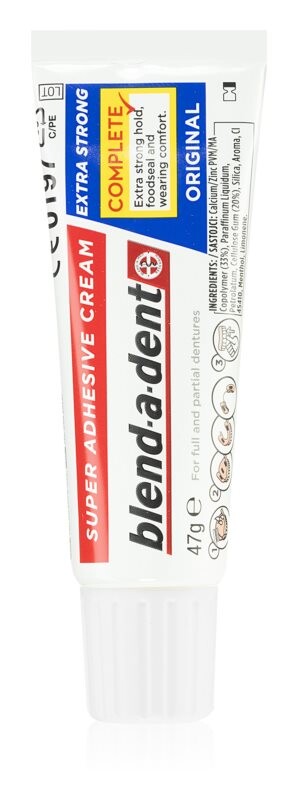 

Фиксирующий крем для протезов Blend-a-dent Extra Strong Original
