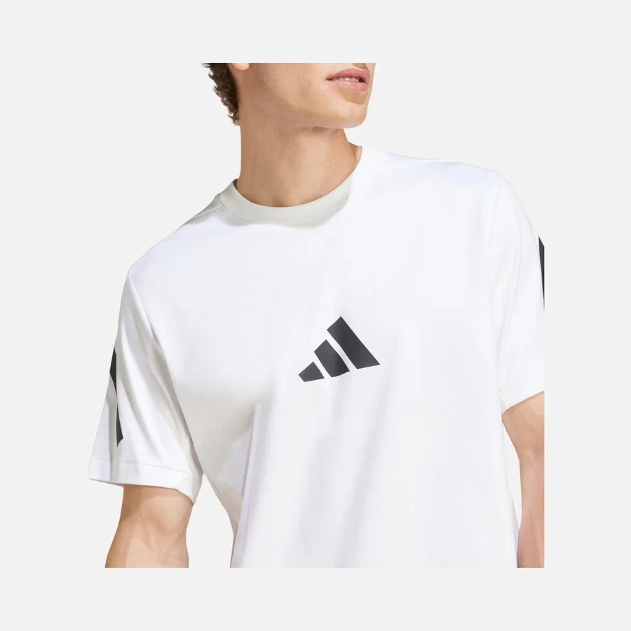 Мужская футболка с коротким рукавом Sportswear Z.N.E. (UPF) Factor adidas, Белый — фото 4