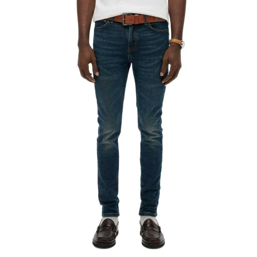 Джинсы скинни Superdry Vintage, синий