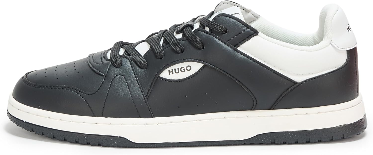 Кожаные кроссовки Hugo Mens Essential Basket, белый — фото 2
