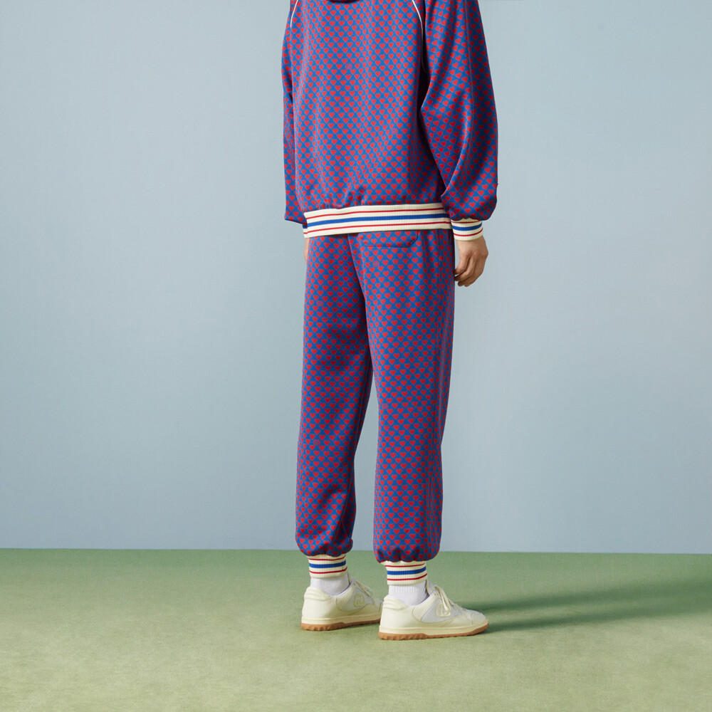 Спортивные штаны Gucci мужские трикотажные разноцветные, Multicolor — фото 2