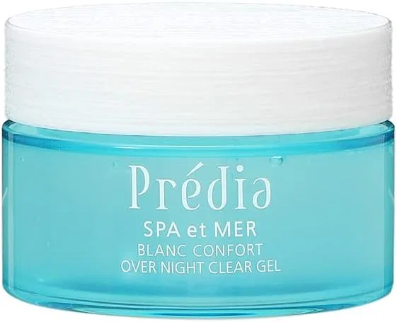 Гель для умывания Kose — Ночной гель Predia Blanc Comfort Overnight Clear Gel, 100 г