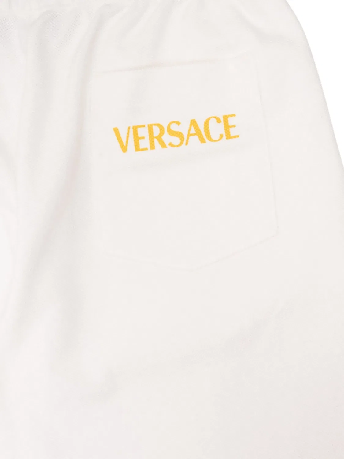 Брюки с логотипом Versace Kids — фото 3