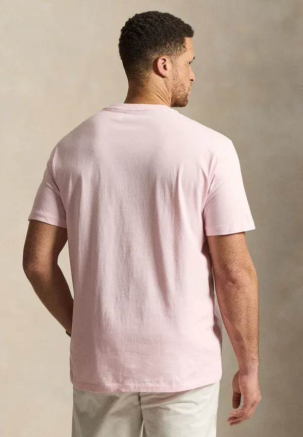 Футболка с круглым вырезом Polo Ralph Lauren Big & Tall, цвет ванно-розовый — фото 3