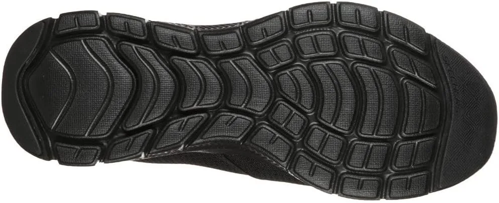 Мужские повседневные кроссовки Skechers Flex Advantage Tuscan 4.0-232230W BBK (ширина 4E), черный — фото 3