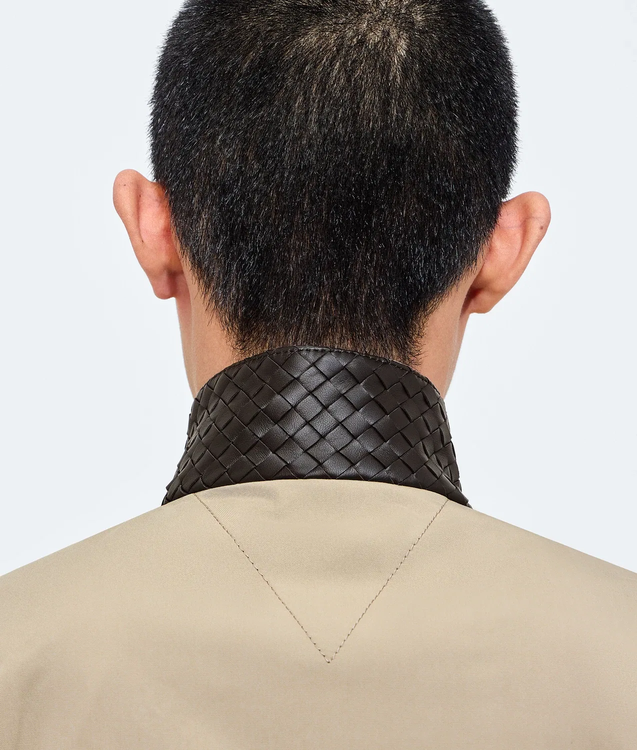 Легкая хлопковая куртка BOTTEGA VENETA, бежевый — фото 4