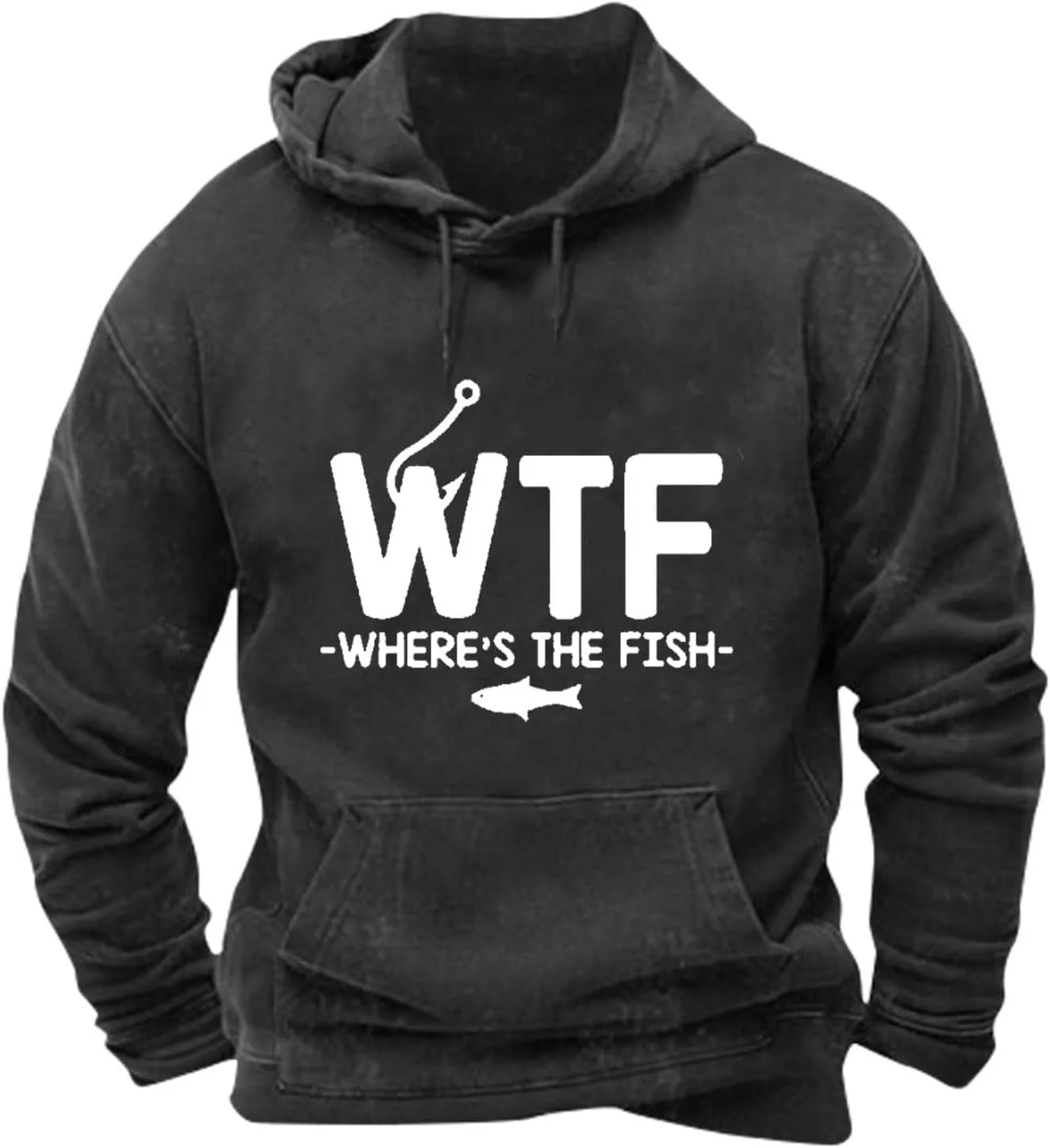 

Толстовка WTF Where's The Fish с принтом для мужчин Ozmmyan