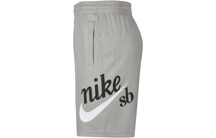 Повседневные шорты мужские темно-серые вересковые Nike, темно-серый — фото 3