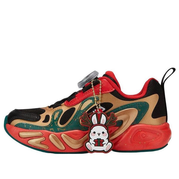 

Кроссовки fashion shoes 'black red gold' Fila, черный