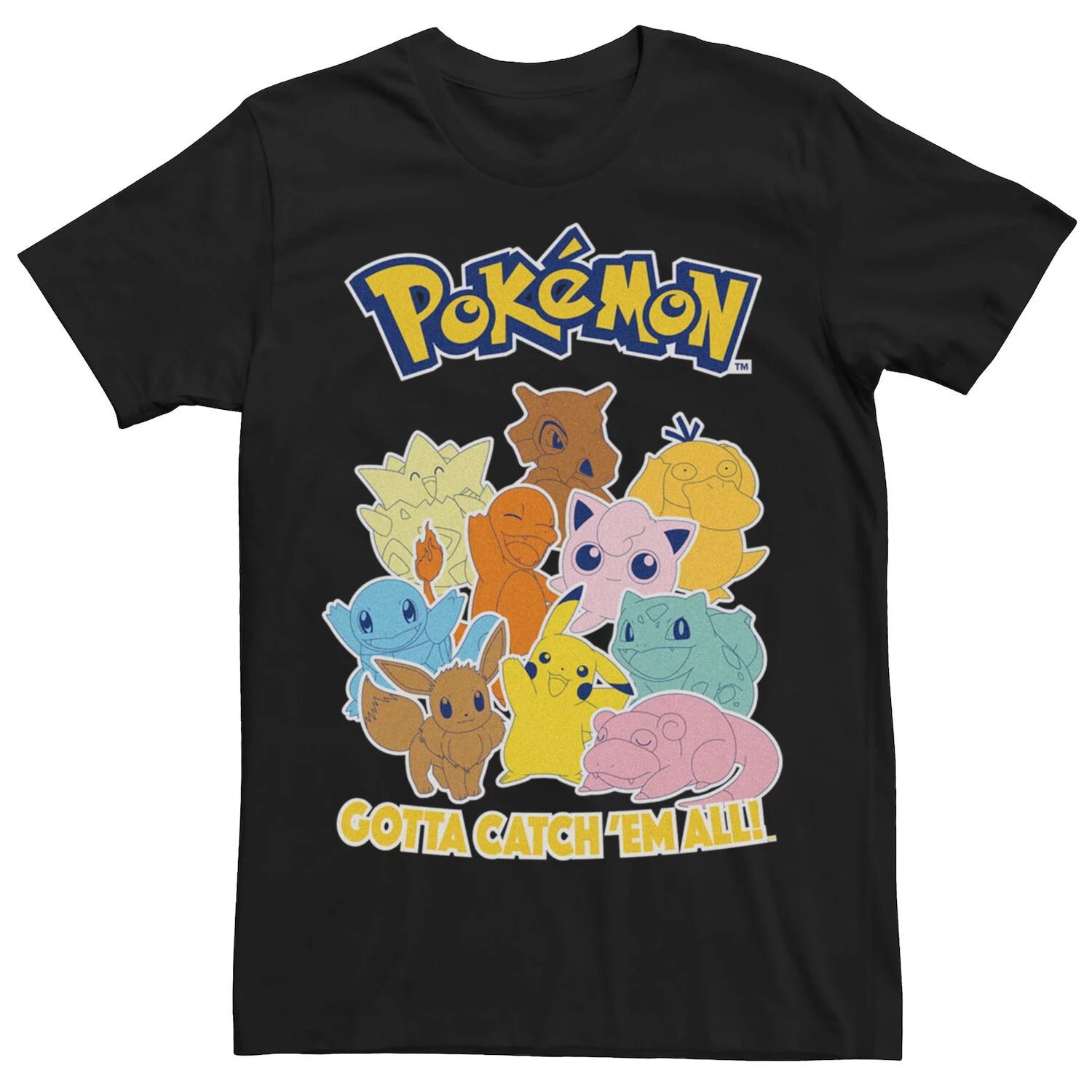 

Мужская футболка Pokemon Gotta Catch Crew Licensed Character