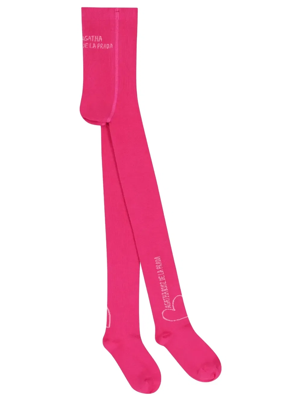 Комплект из платья и колготок в полоску Agatha Ruiz De La Prada, розовый — фото 3