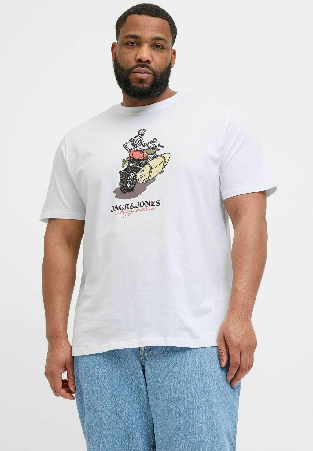 

Футболка с принтом Jack & Jones, белый