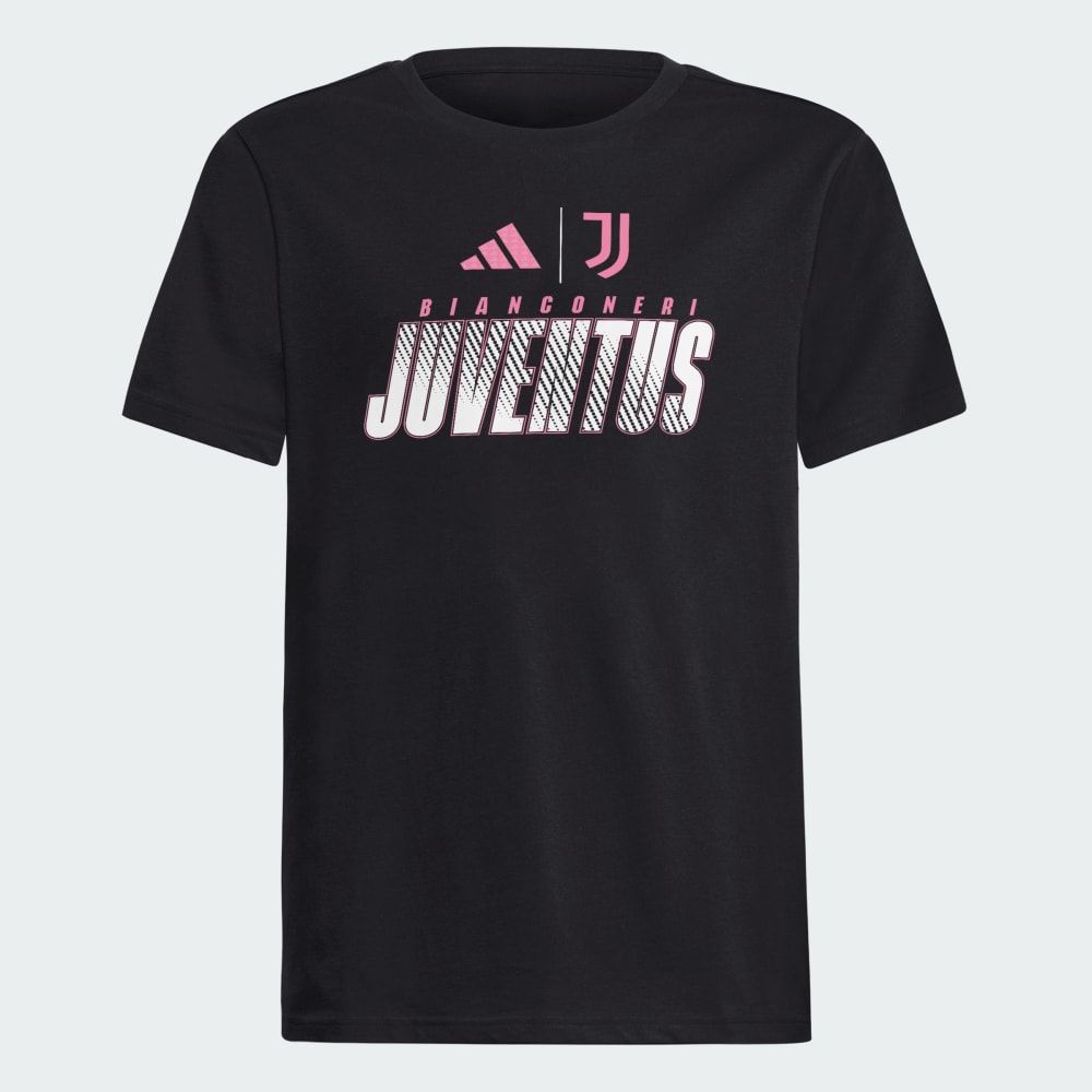 

Спортивная футболка Adidas Juventus Graphic Tee Kids, цвет Black/Soccr-Juv-Sjd