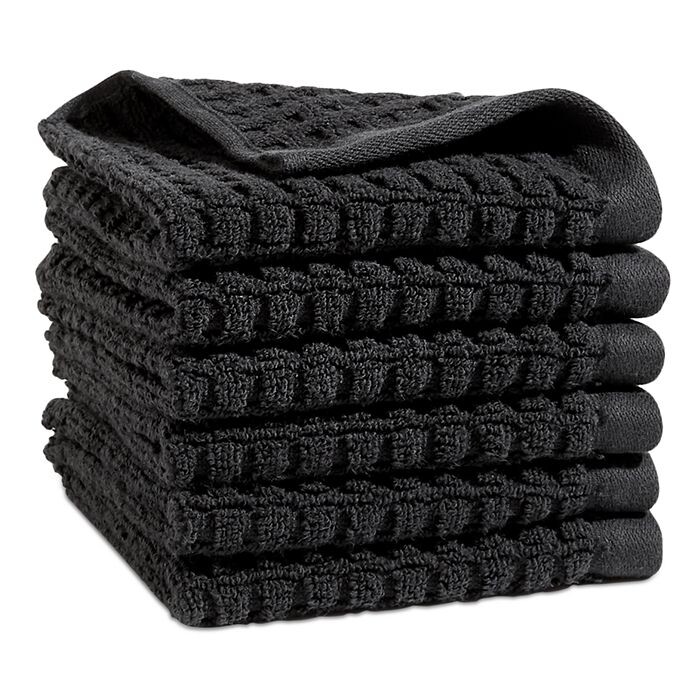 

Полотенце Quick Dry Washcloth Set DKNY, черный