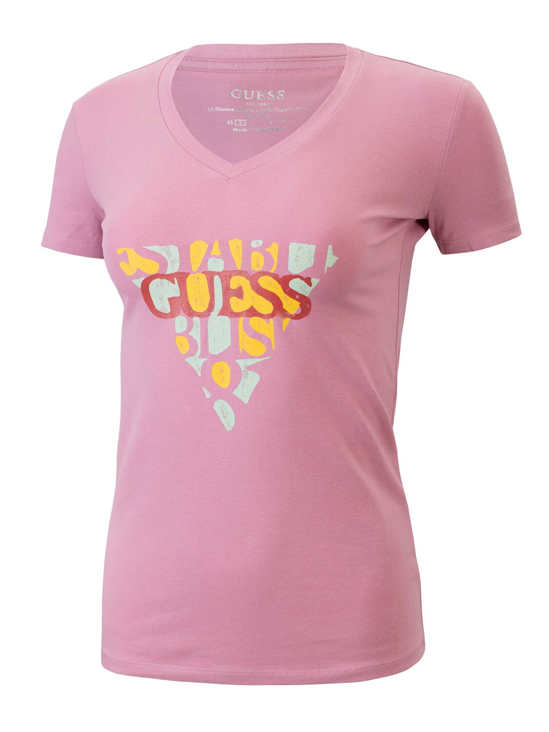 

Футболка Guess SS VN AMALIA, розовый