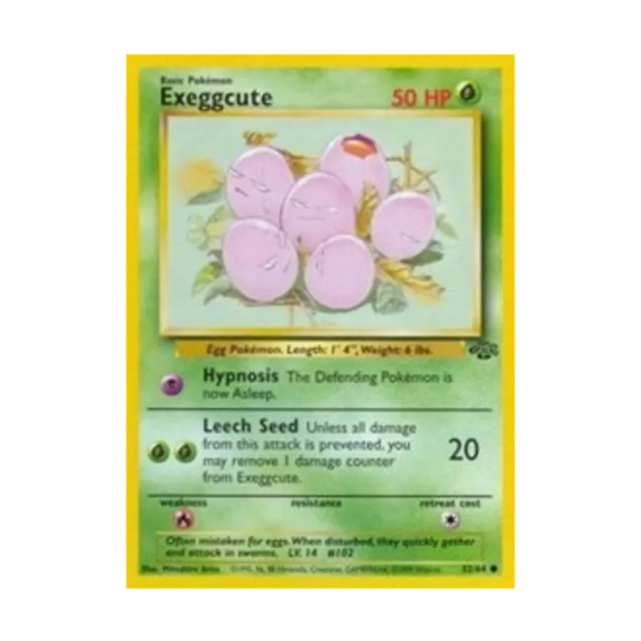 

CCG Экзеггкут (С) #52, Pokemon - Jungle - Singles