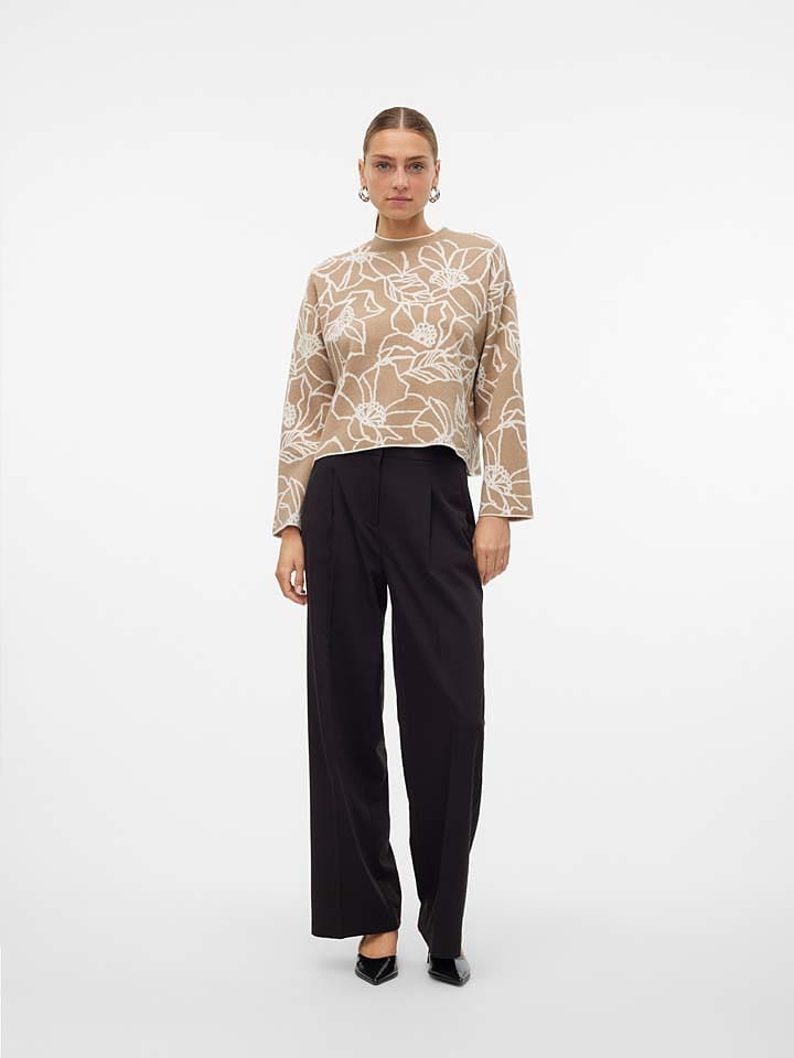 

Пуловер Vero Moda Pullover New, бежевый