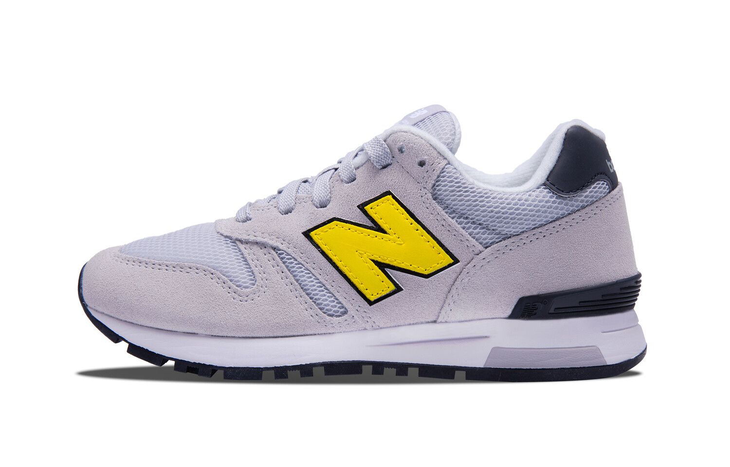

Кроссовки NB 565 унисекс средней высоты белые New Balance