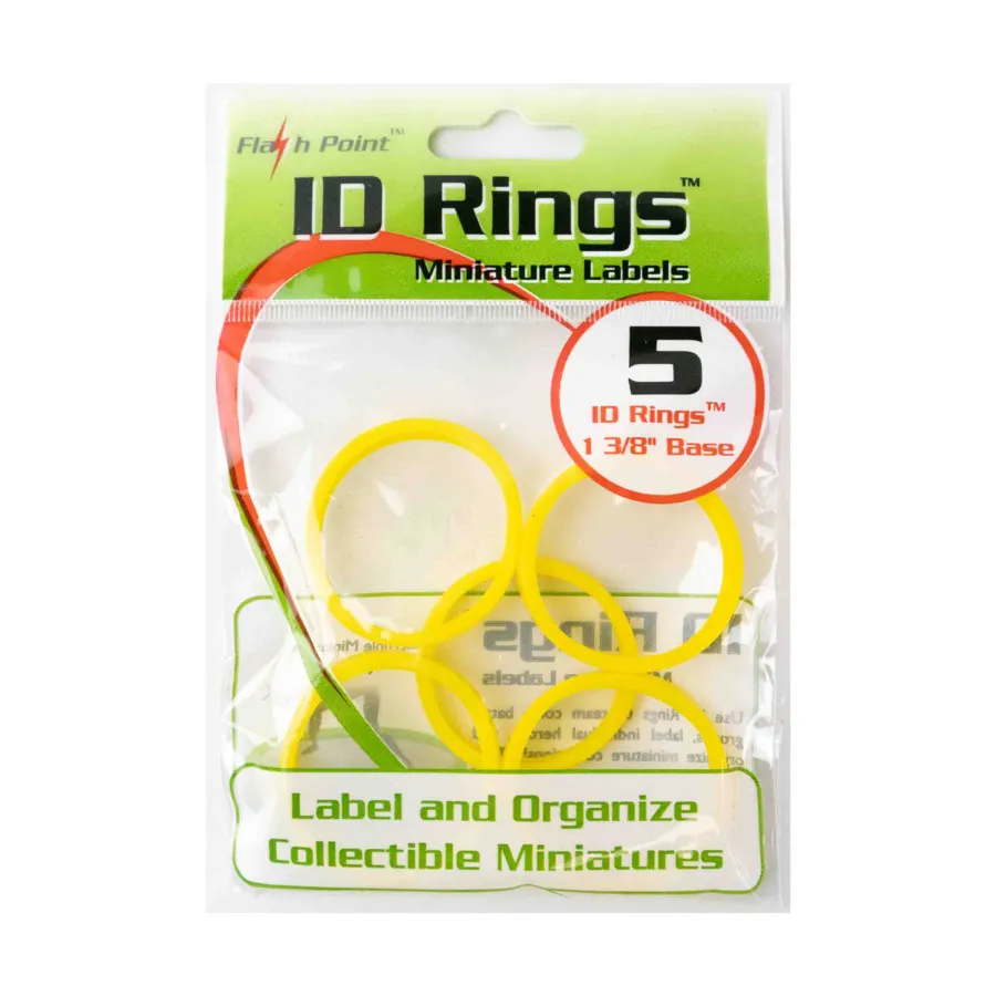 

Желтый (5), ID Rings - Collectible Miniature Game Accessories