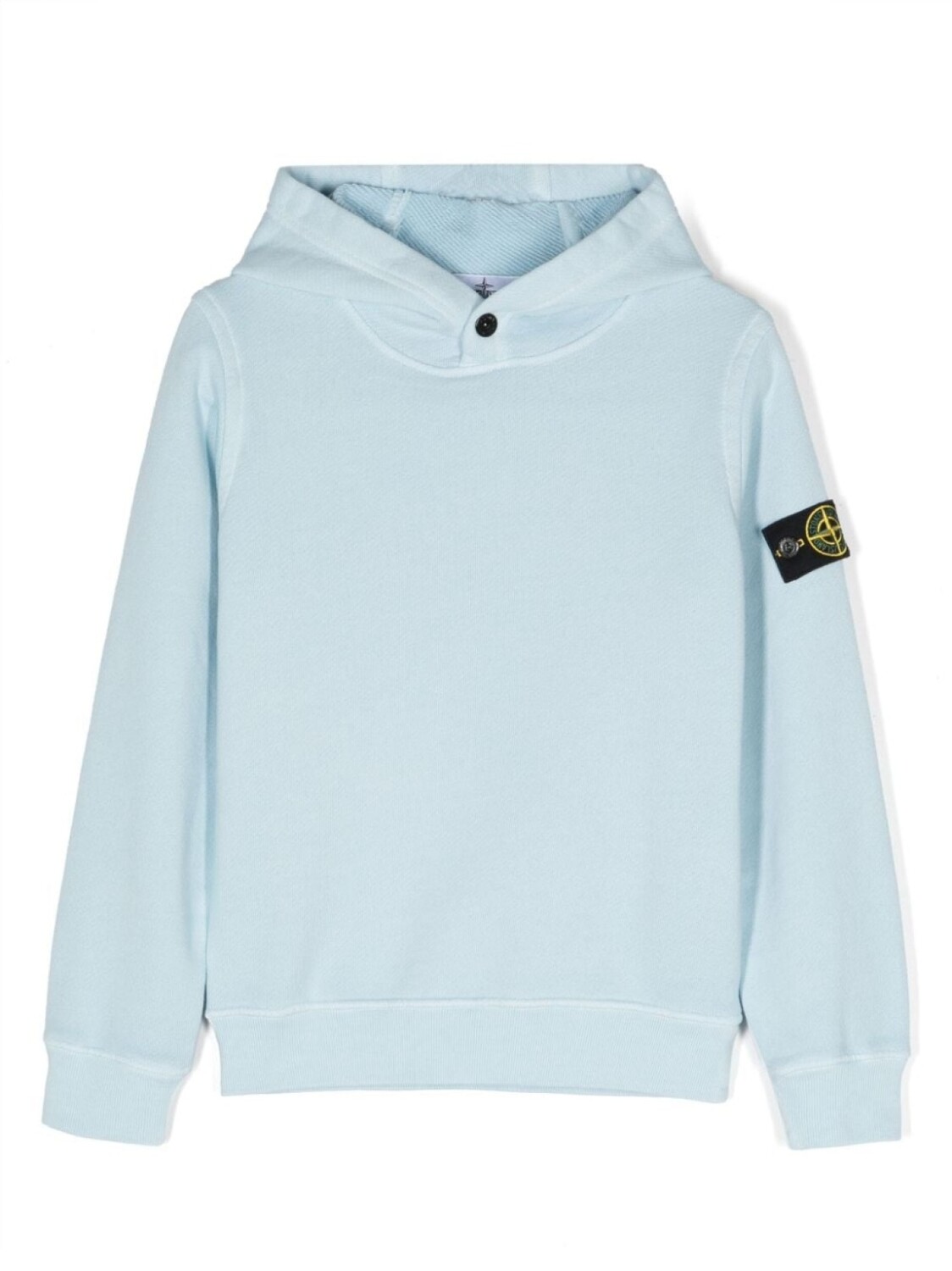 

Stone Island Junior худи с логотипом Compass, синий