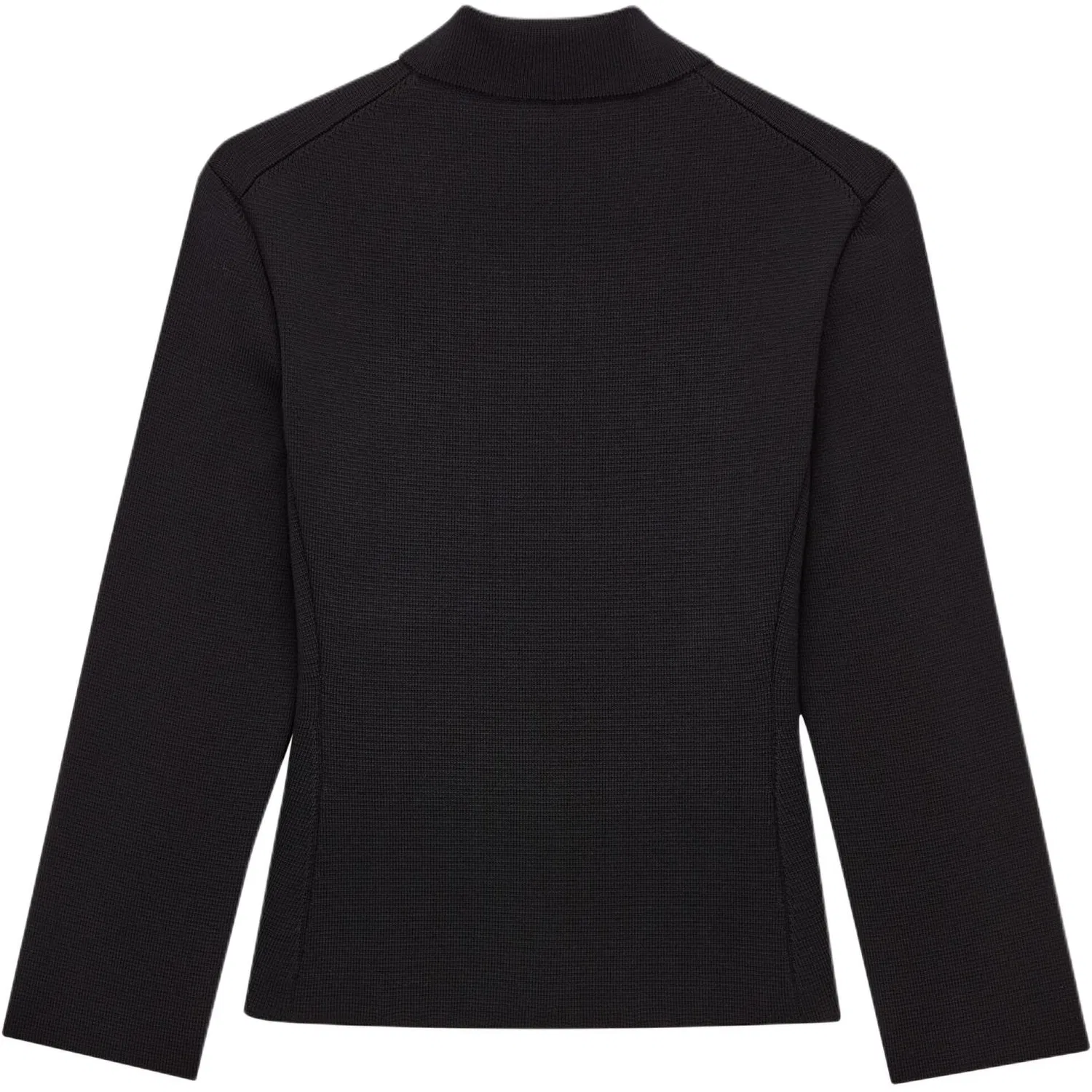 Свитер с поло-воротником Saint Laurent Black — фото 3