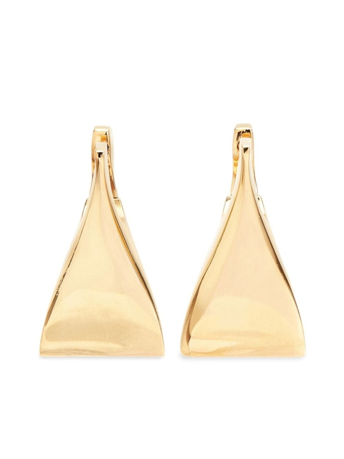 

Серьги геометричной формы Courrèges, золотой