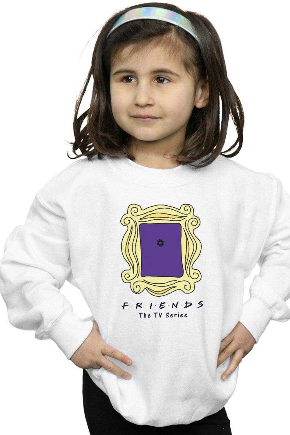 

Толстовка с дверным глазком Friends, белый