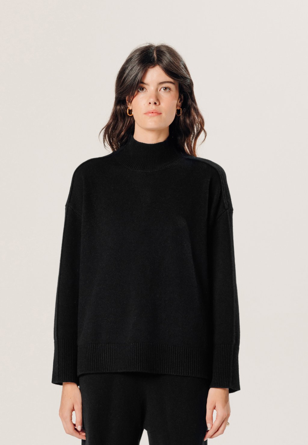 

Джемпер MOCK NECK Rodier, черный