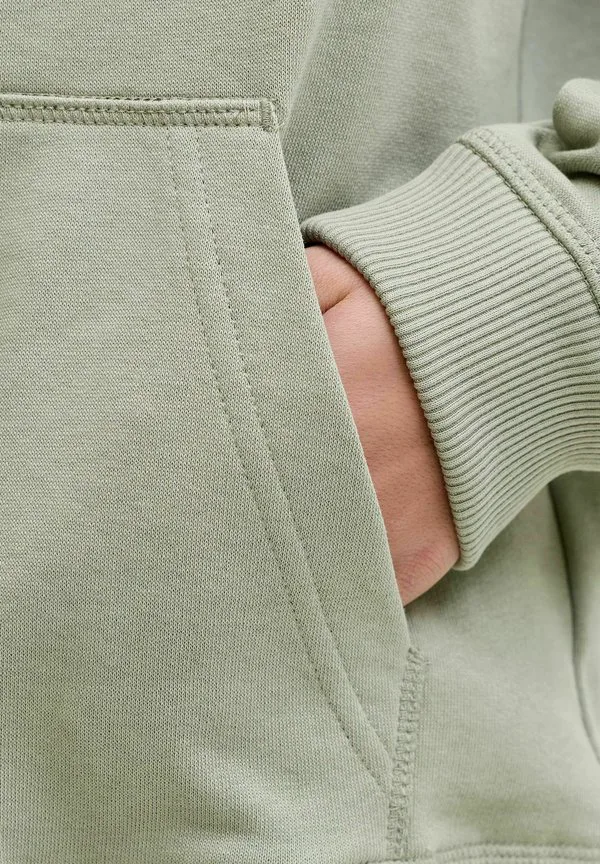 Худи norrebro emb Jack & Jones Junior, Seagrass — фото 4