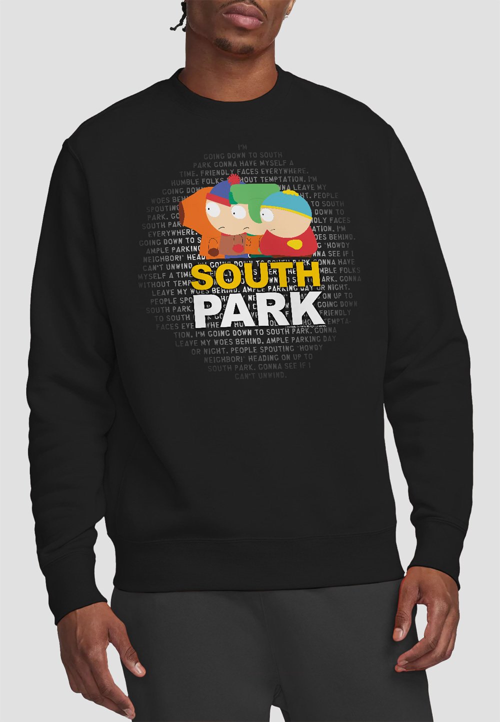 

Толстовка SOUTH PARK LYRICS Cotton Soul, черный
