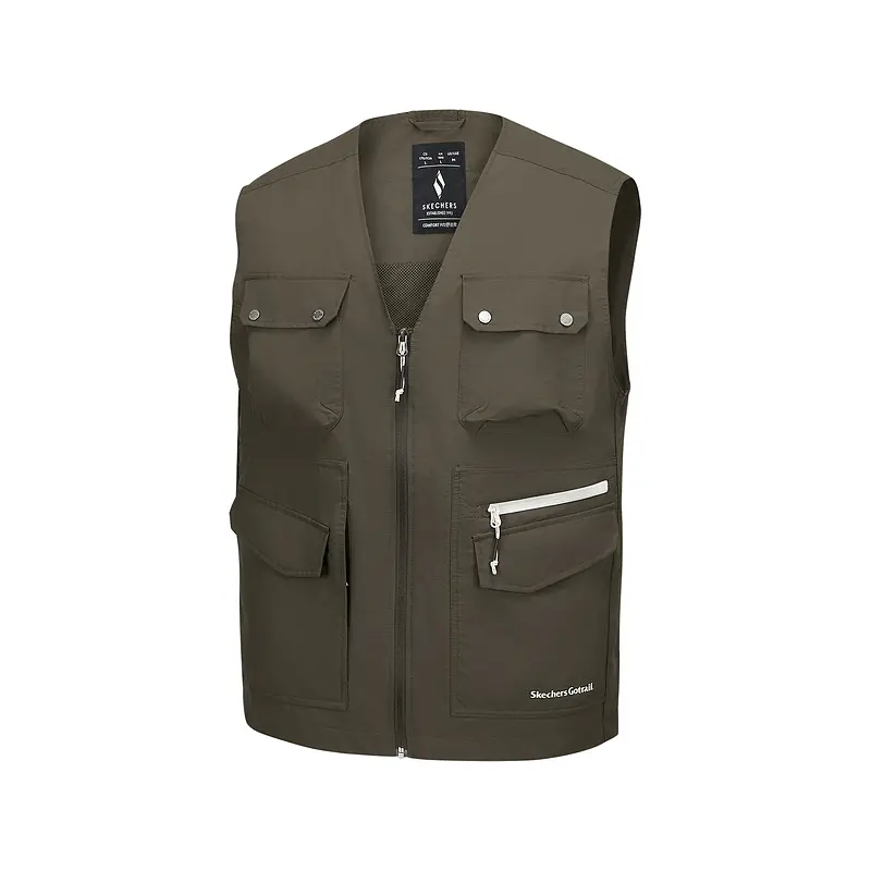 

Skechers Мужская жилетка, Slate Black-00NG