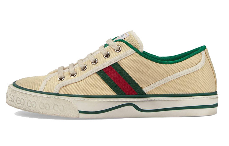 

Женские кроссовки Gucci Tennis 1977, бежевый