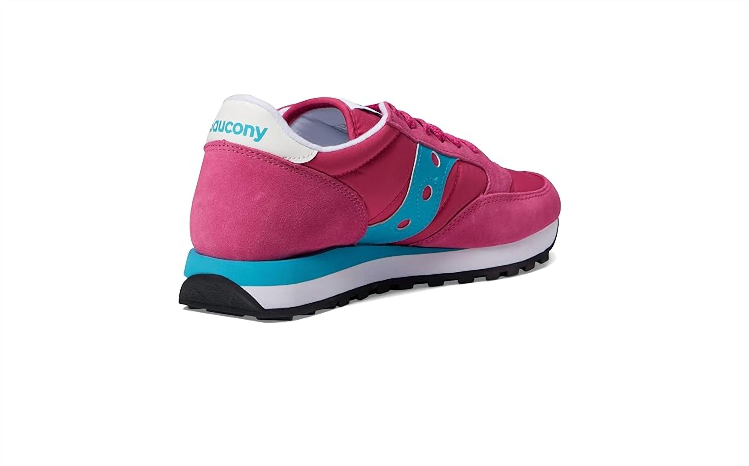 Женские кроссовки Jazz Original Low Top в цвете фуксия/синий SAUCONY — фото 3