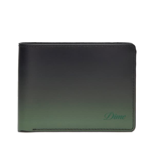 

Курсивный градиентный кошелек Dime, зеленый