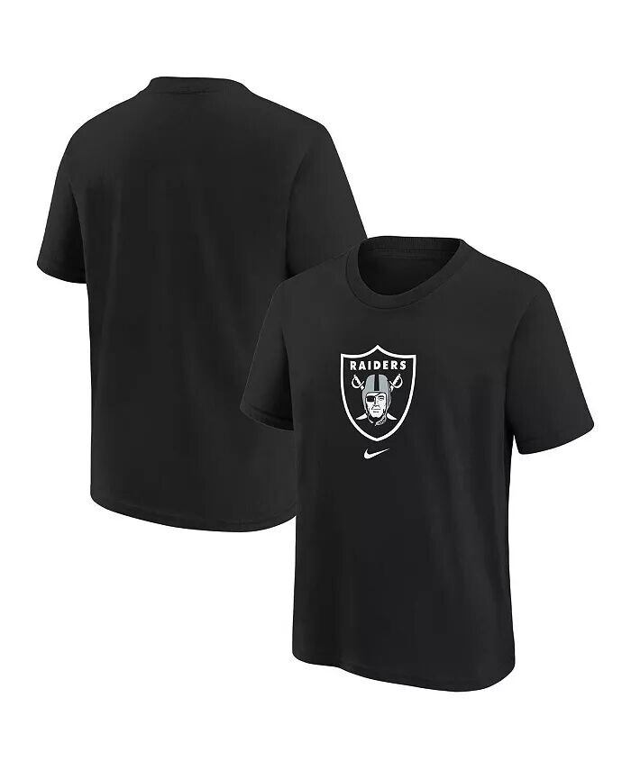 

Черная футболка с надписью Little Boys Las Vegas Raiders Team Nike