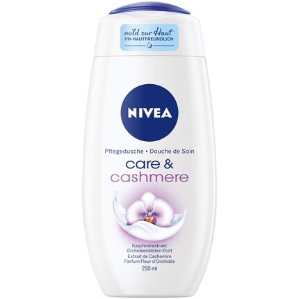 

Крем для душа Creme Care & Cashmere 250 мл с экстрактом кашемира и нежным ароматом орхидеи, Nivea