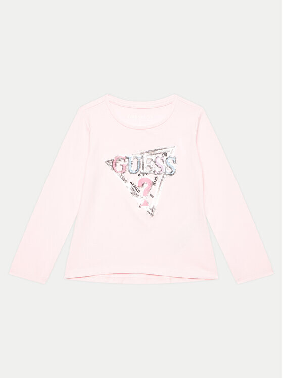 

Блузка стандартного кроя Guess, розовый