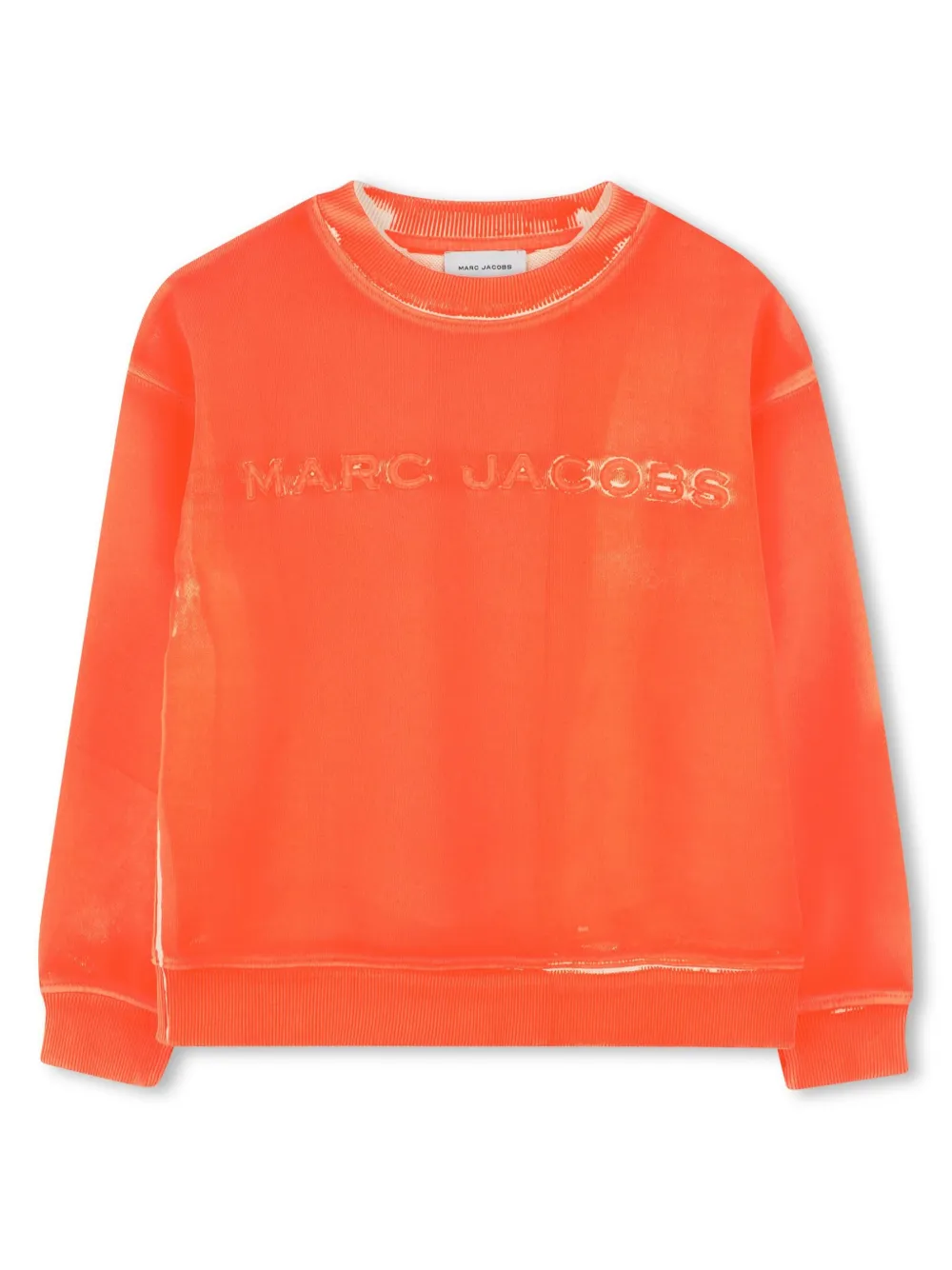 

Толстовка с логотипом Marc Jacobs Kids, оранжевый