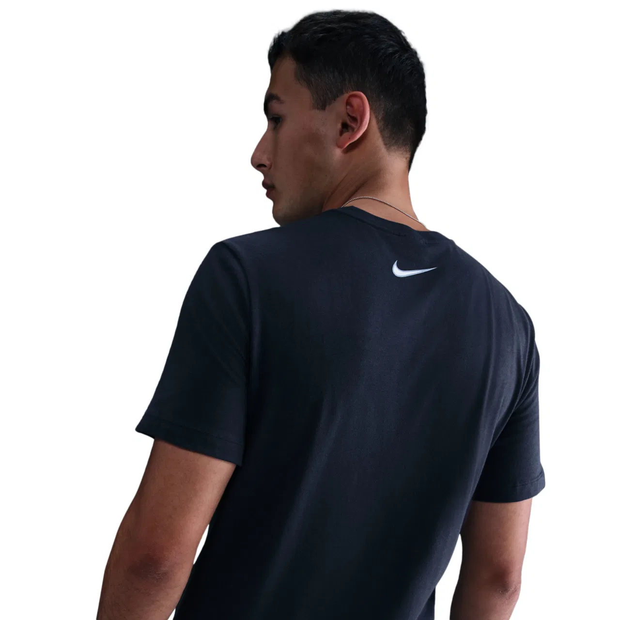 Футболка мужская Nike NSW MM S/S Crew, цвет Blue/Obsidian — фото 2