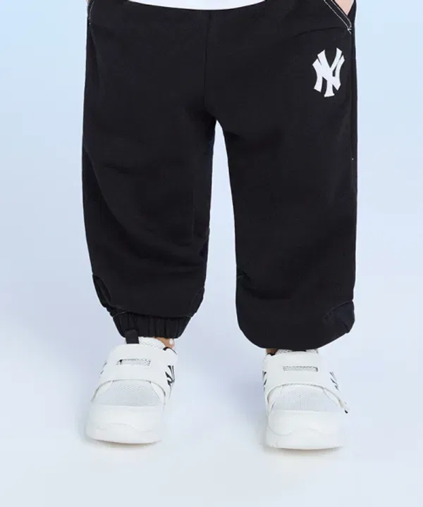 Кроссовки Big Ball Chunky Light Baby NY, белые Mlb Kids — фото 4